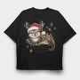 All The Otter Reindeer, Tricou Oversize Barbati (Unisex)