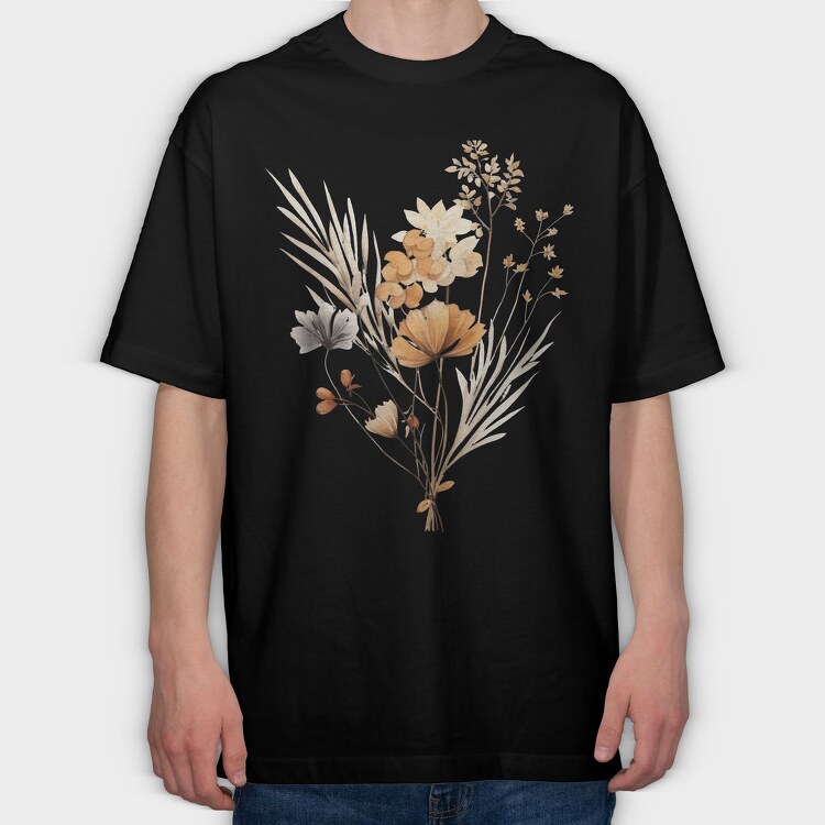 Autumn Fall Splendor, Tricou Oversize Barbati (Unisex)