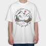 Adventure Awaits Lets Go Find It, Tricou Oversize Barbati (Unisex)