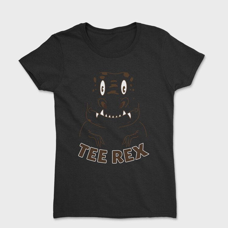 Tee Rex Cute T Rex, Tricou Femei