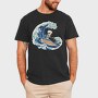 Skull Surfing, Tricou Barbati (Unisex)