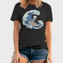Skull Surfing, Tricou Barbati (Unisex)