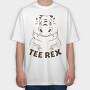 Tee Rex Cute T Rex, Tricou Oversize Barbati (Unisex)