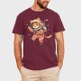Cute Cat in Space, Tricou Barbati (Unisex)