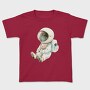 Astronaut Sleeping With Cube, Tricou Copii