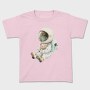 Astronaut Sleeping With Cube, Tricou Copii