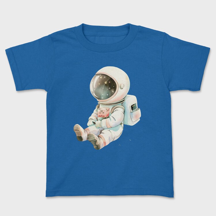 Astronaut Sleeping With Cube, Tricou Copii