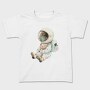 Astronaut Sleeping With Cube, Tricou Copii