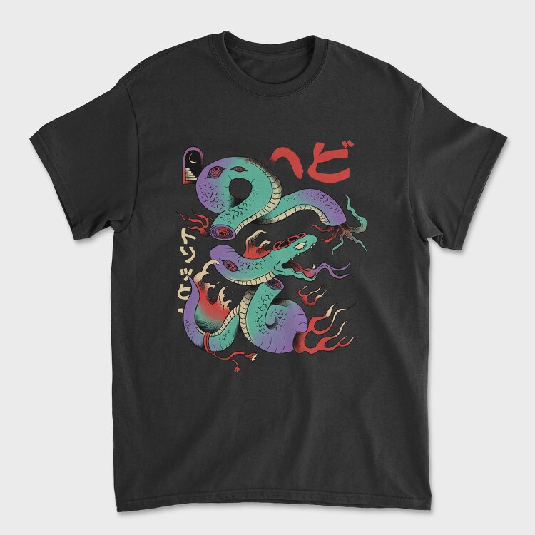 Psychedelic Japanese 06, Tricou Barbati (Unisex)