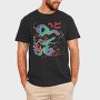 Psychedelic Japanese 06, Tricou Barbati (Unisex)