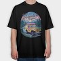 Adventure Beginning Jeep, Tricou Oversize Barbati (Unisex)