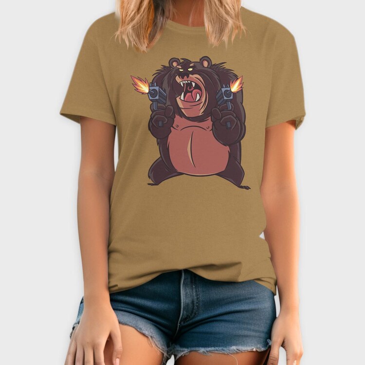 Bear Chuck, Tricou Barbati (Unisex)