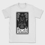 The Magician Tarot Card Cat, Tricou Barbati (Unisex)