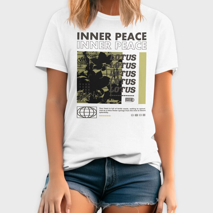 Inner Peace 1, Tricou Barbati (Unisex)