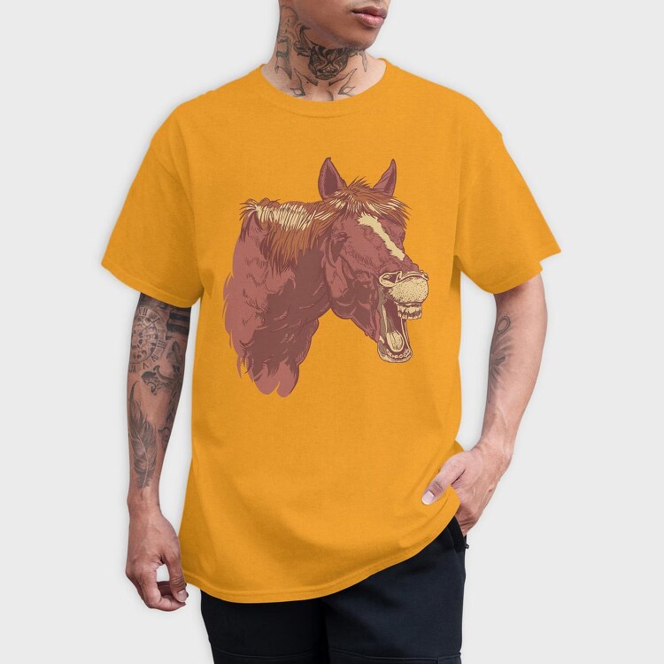 Horse Head, Tricou Barbati (Unisex)