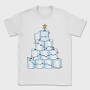 Toilet Paper Christmas Tree, Tricou Barbati (Unisex)