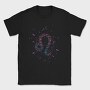 Leo Floral Zodiac Sign 05, Tricou Barbati (Unisex)