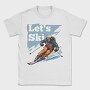 Let'S Ski Skier, Tricou Barbati (Unisex)