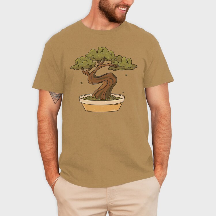 Bonsai, Tricou Barbati (Unisex)