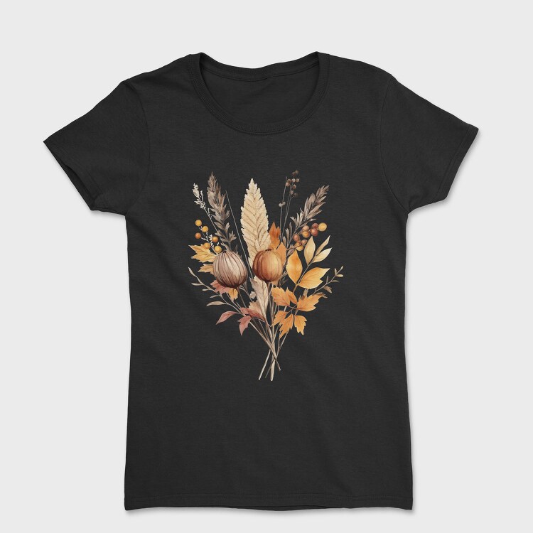 Autumn Dried Flowers, Tricou Femei