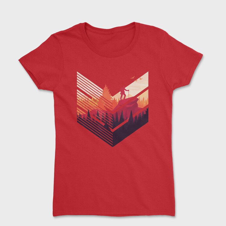 Geometric Forest, Tricou Femei