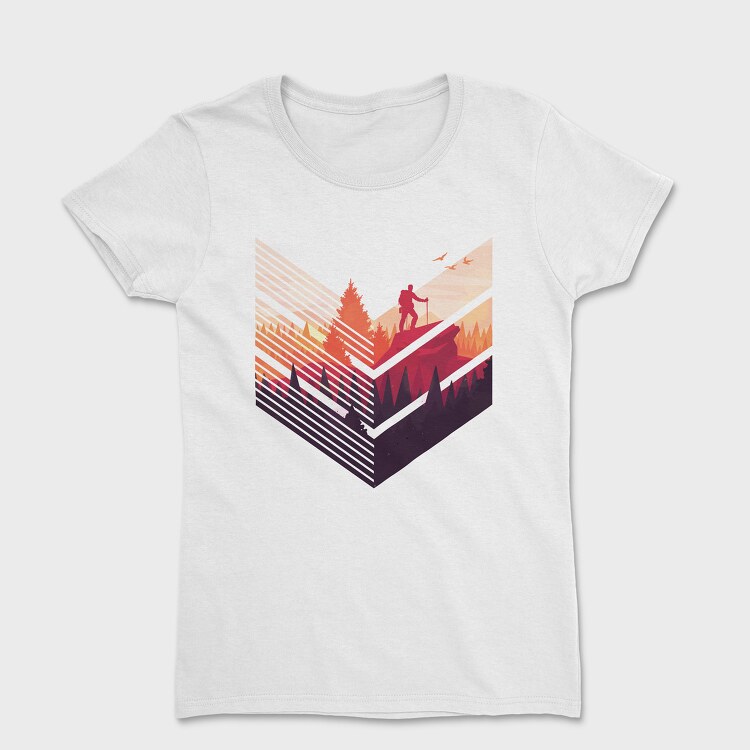 Geometric Forest, Tricou Femei