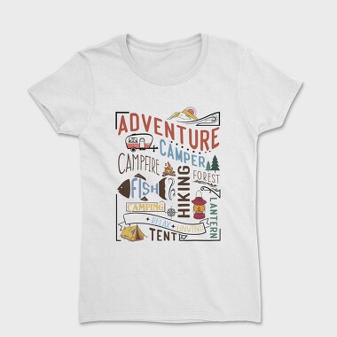 Adventure Camping Forest, Tricou Femei