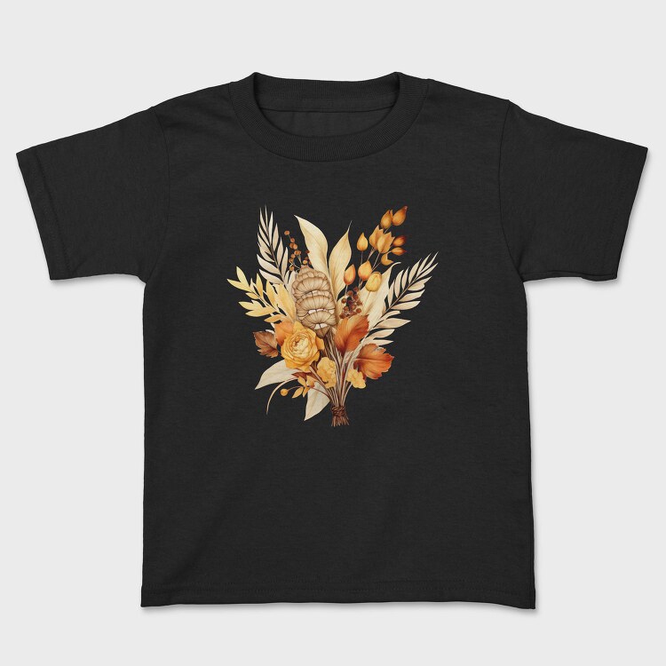 Autumn Floral Symphony, Tricou Copii