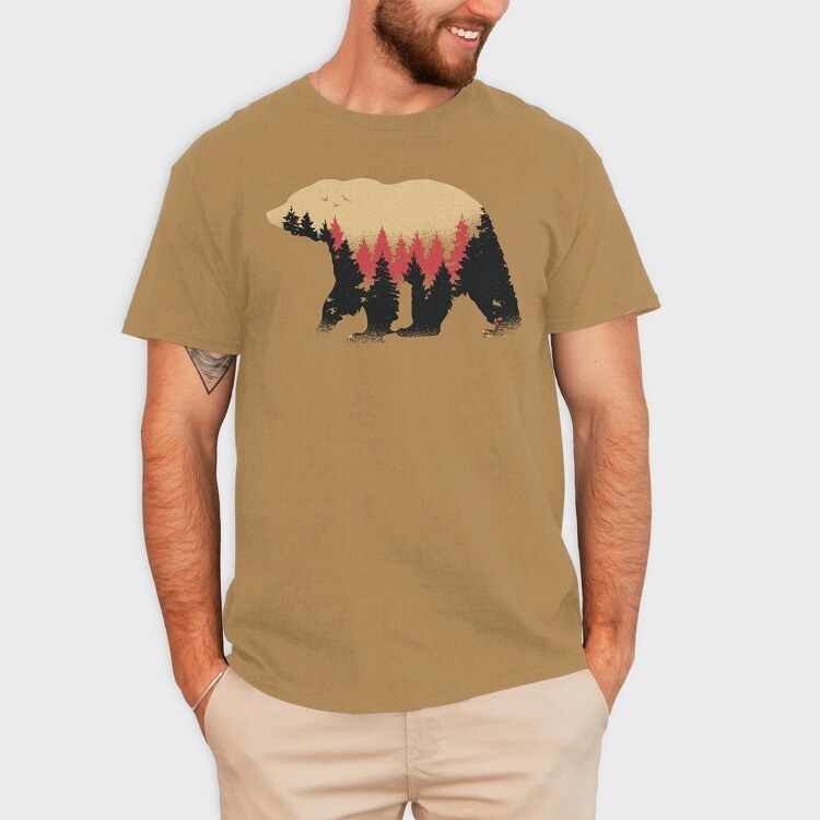 Bear Mountain, Tricou Barbati (Unisex)