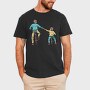 Father And Son Bikes, Tricou Barbati (Unisex)