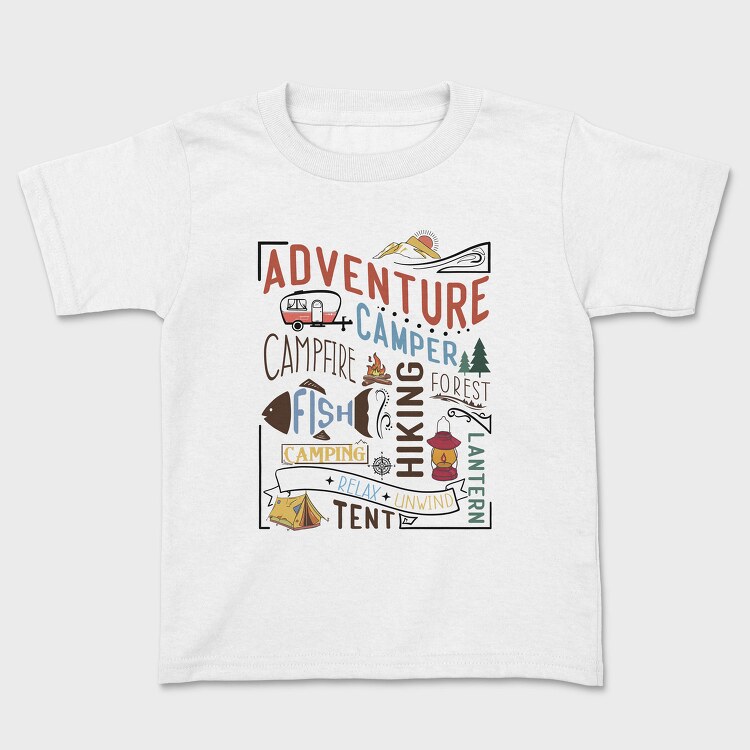 Adventure Camping Forest, Tricou Copii