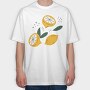 Lemons Fruit Tote, Tricou Oversize Barbati (Unisex)