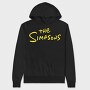 Simpsons Logo, Hanorac Oversize Barbati (Unisex)