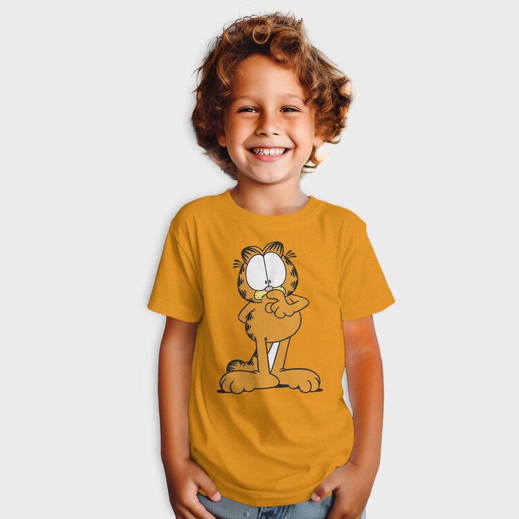 Cartoon Retro Garfield 5, Tricou Copii