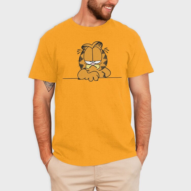 Cartoon Retro Garfield 6, Tricou Barbati (Unisex)