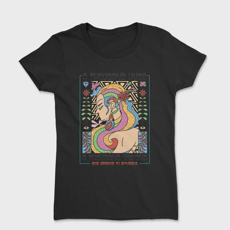 Thousand Visions Lives Maximalism, Tricou Femei