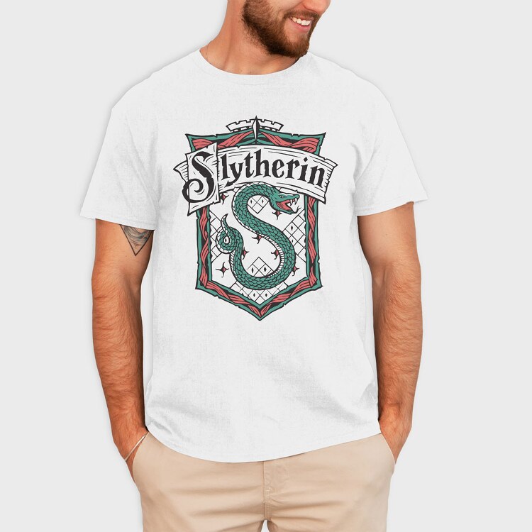 Slytherin Harry Potter, Tricou Barbati (Unisex)