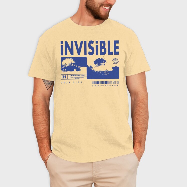 Invisible 2, Tricou Barbati (Unisex)