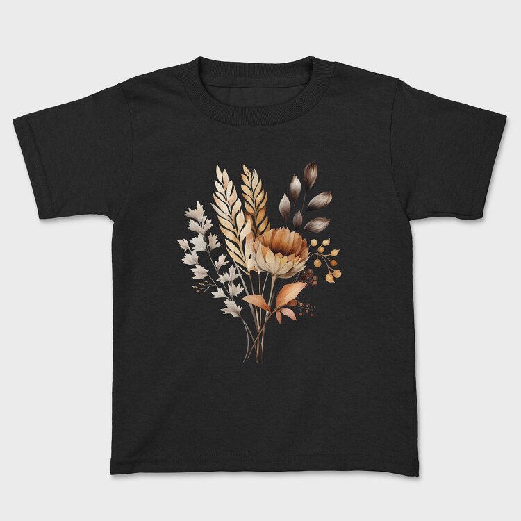Autumn Fall Bloom, Tricou Copii