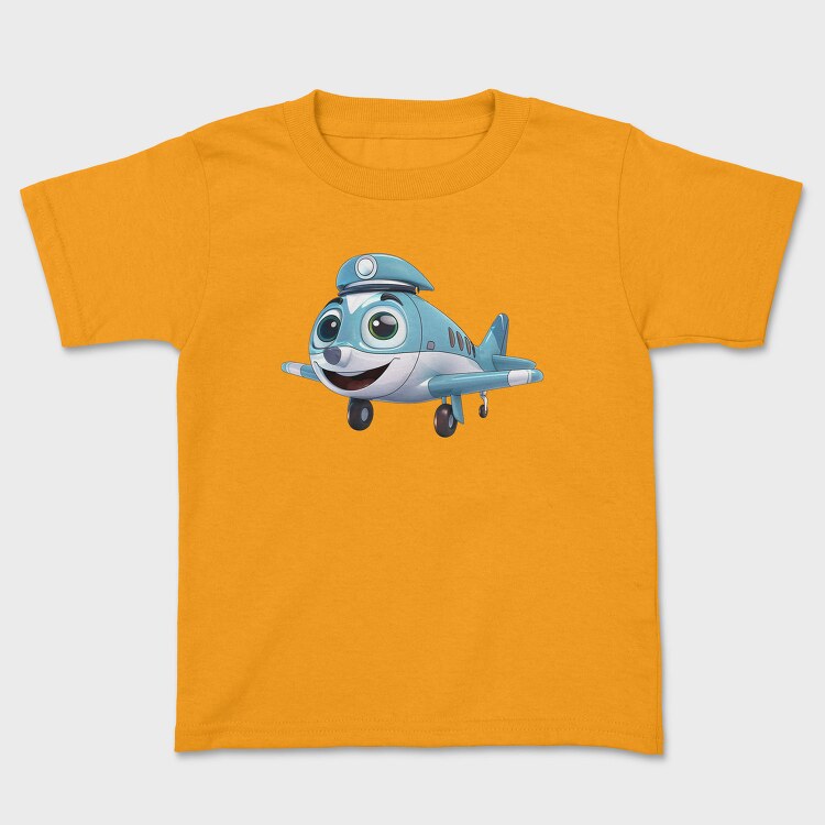 Airplane Face Clipart, Tricou Copii