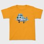 Airplane Face Clipart, Tricou Copii