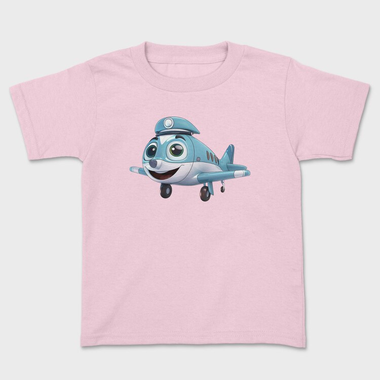 Airplane Face Clipart, Tricou Copii