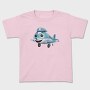 Airplane Face Clipart, Tricou Copii