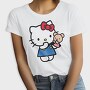 Cartoon Retro Hello Kitty 3, Tricou Femei