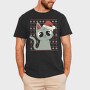 Ugly Sweater Christmas Cat, Tricou Barbati (Unisex)