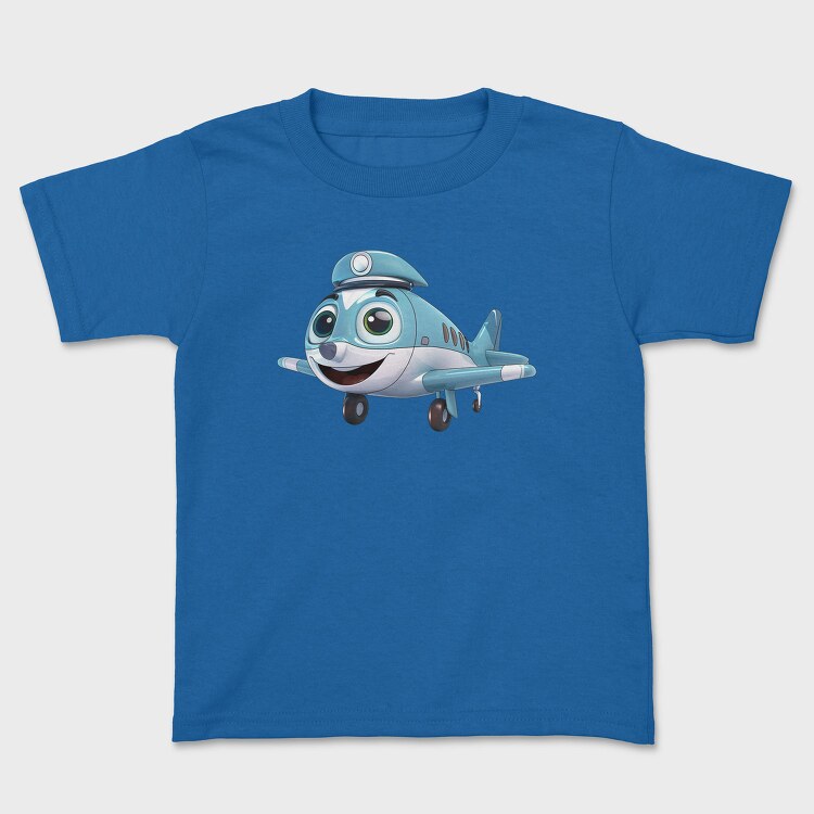 Airplane Face Clipart, Tricou Copii