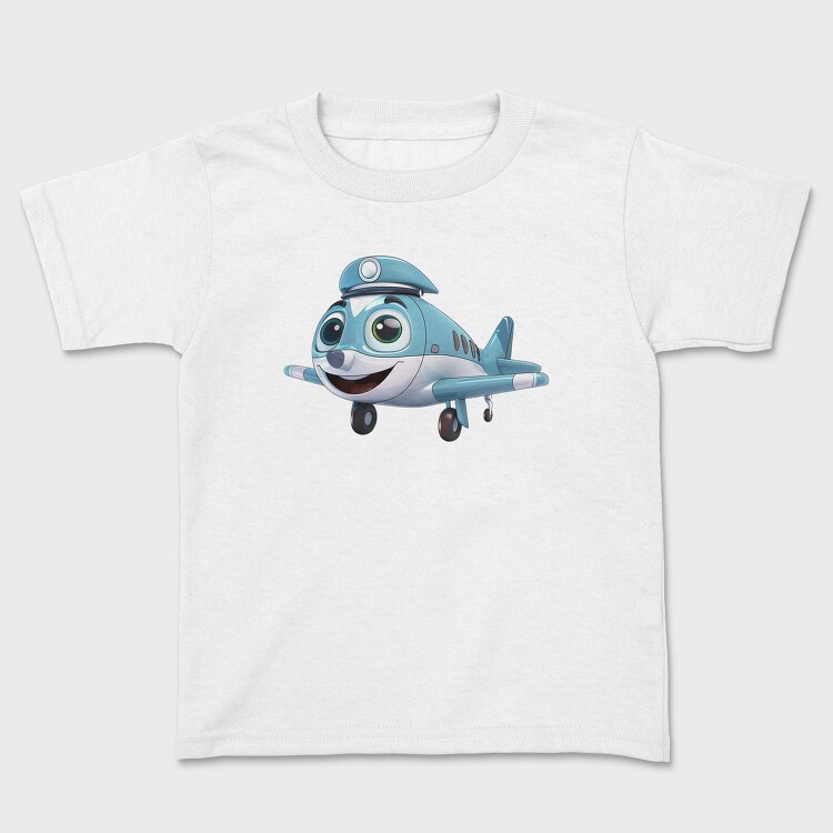 Airplane Face Clipart, Tricou Copii