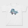 Airplane Face Clipart, Tricou Copii