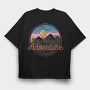 And So The Adventure Begins, Tricou Oversize Barbati (Unisex)