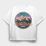And So The Adventure Begins, Tricou Oversize Barbati (Unisex)
